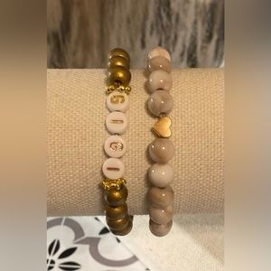 GIGI Alphabet Bracelet Set